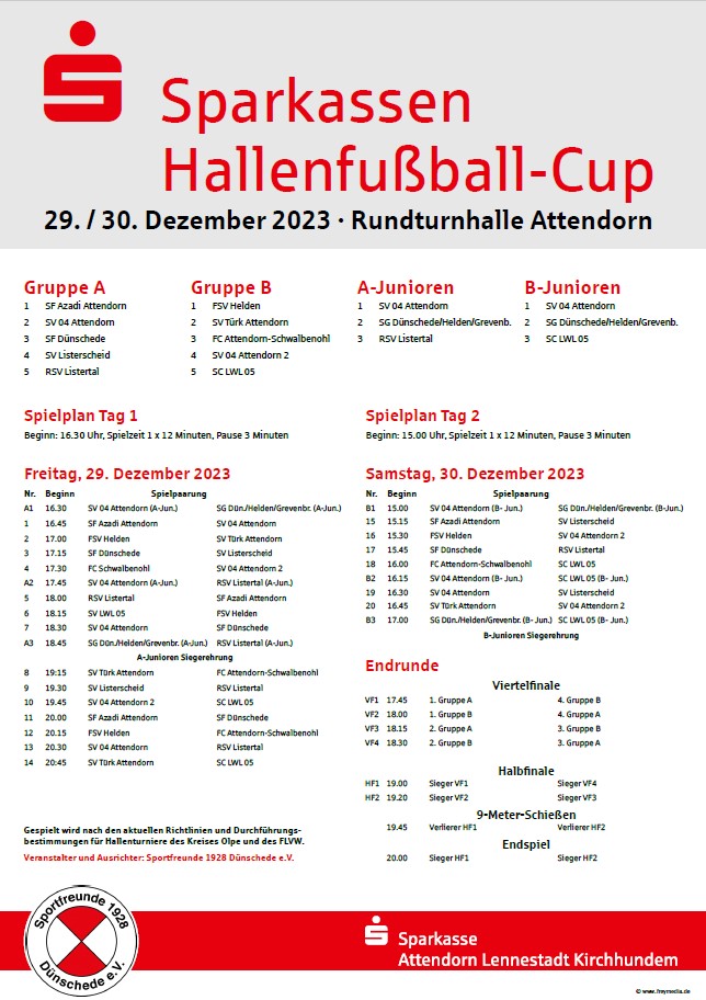 sparkassen hallenfussball cup 2023
