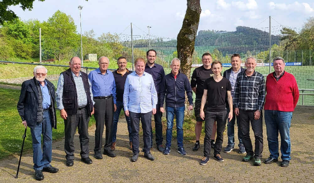 Ehrungen bei der Jahreshauptversammlung der Sportfreunde Dünschede